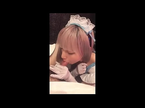 ❤️ Idol Iapanach [mayuka], deise maighdeann Frangach, pàirt 1, blowjob agus jerk dheth le lotion Sluts leinn  ️❤